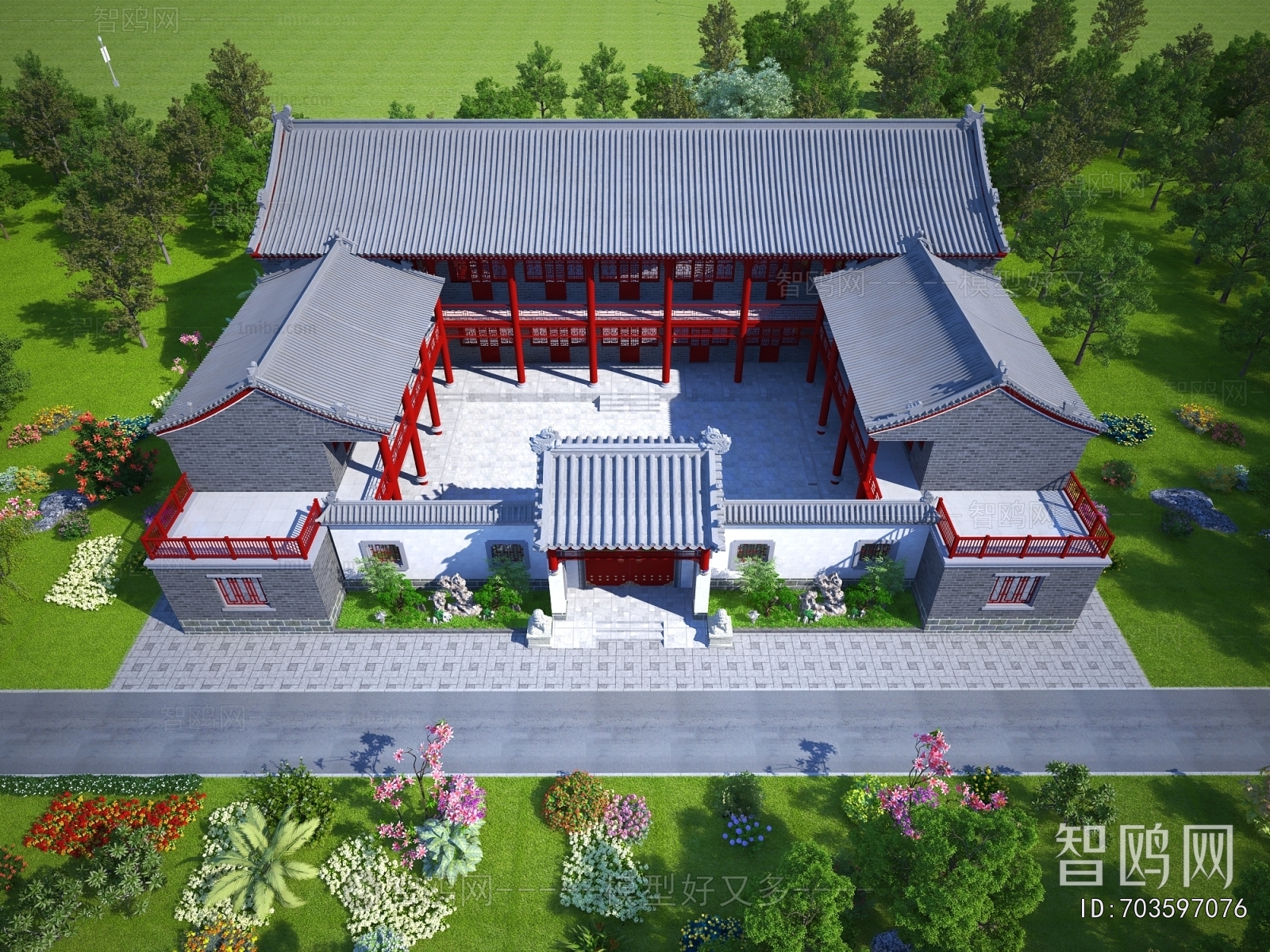 New Chinese Style Detached Villa
