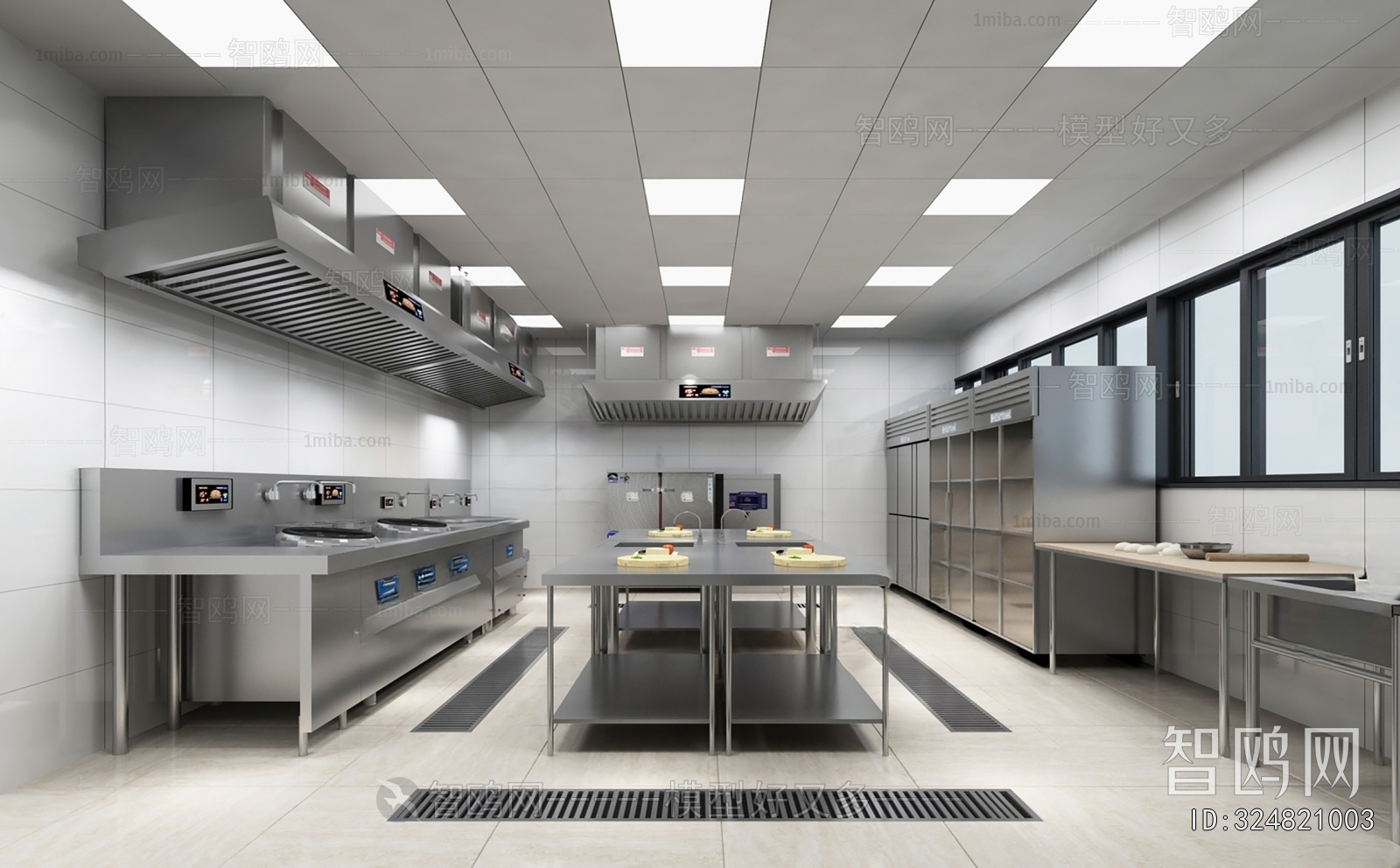 Modern Central Kitchen