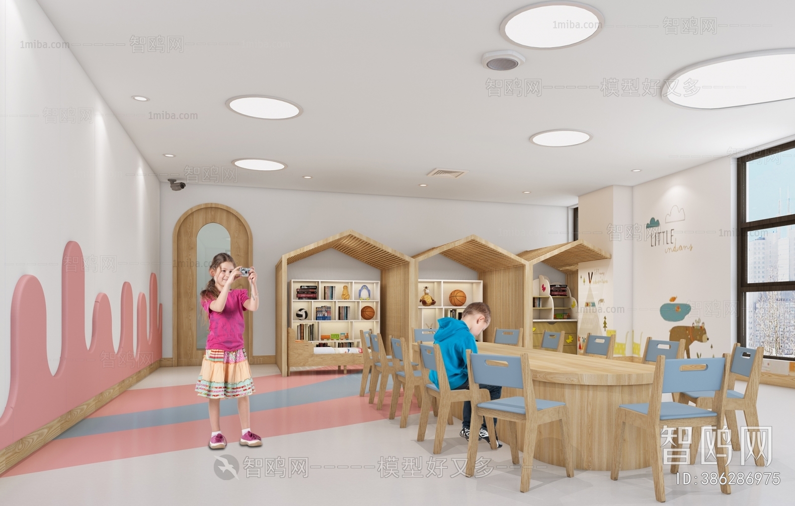 Modern Children's Playroom