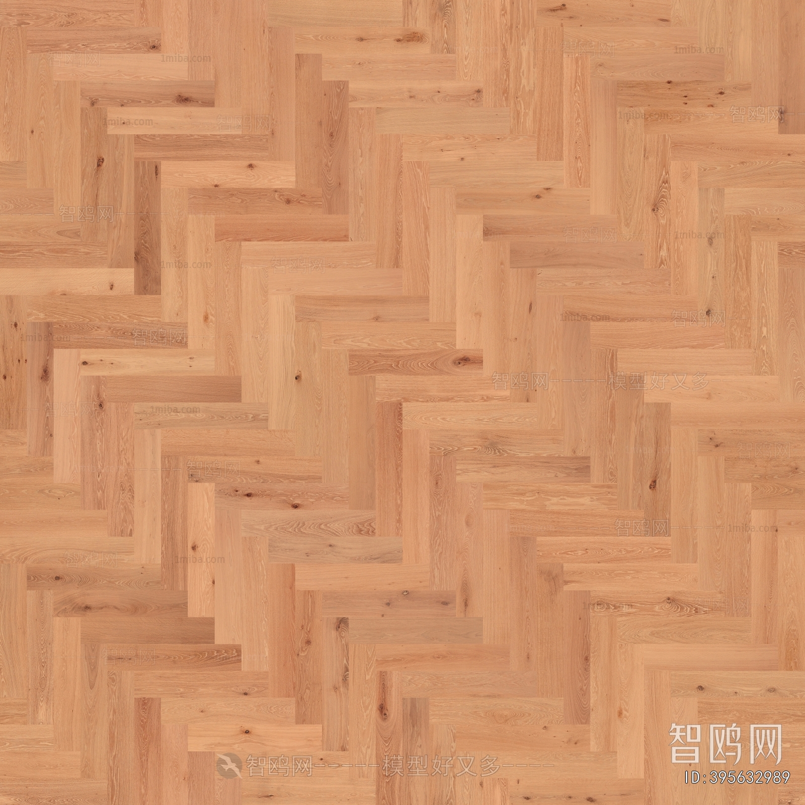 现代高清浅棕色人字形拼花地板
