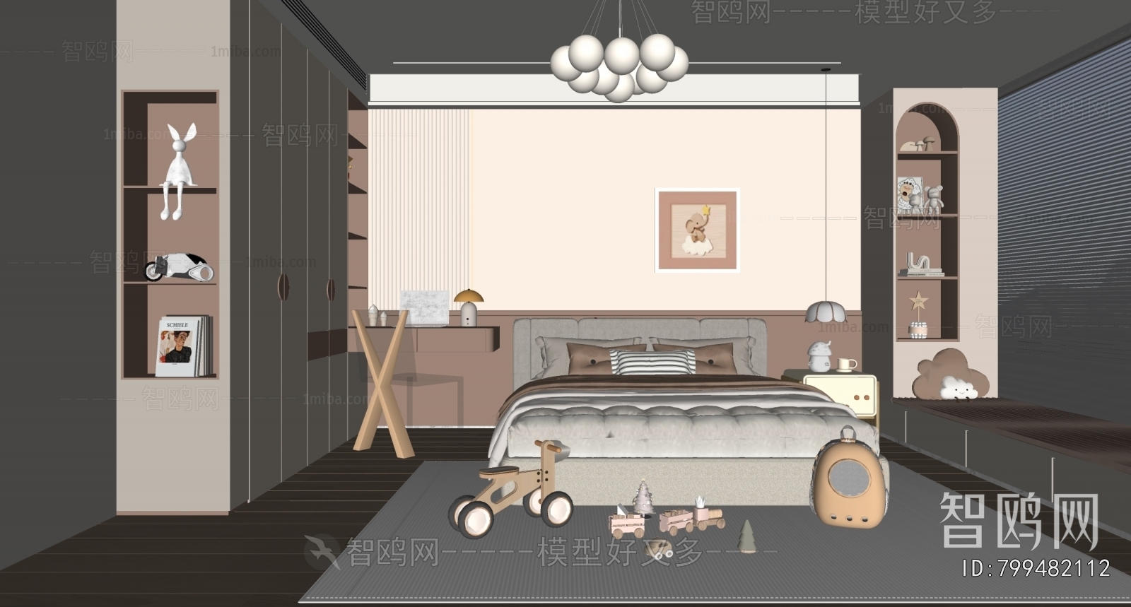 Modern Girl's Room Daughter's Room