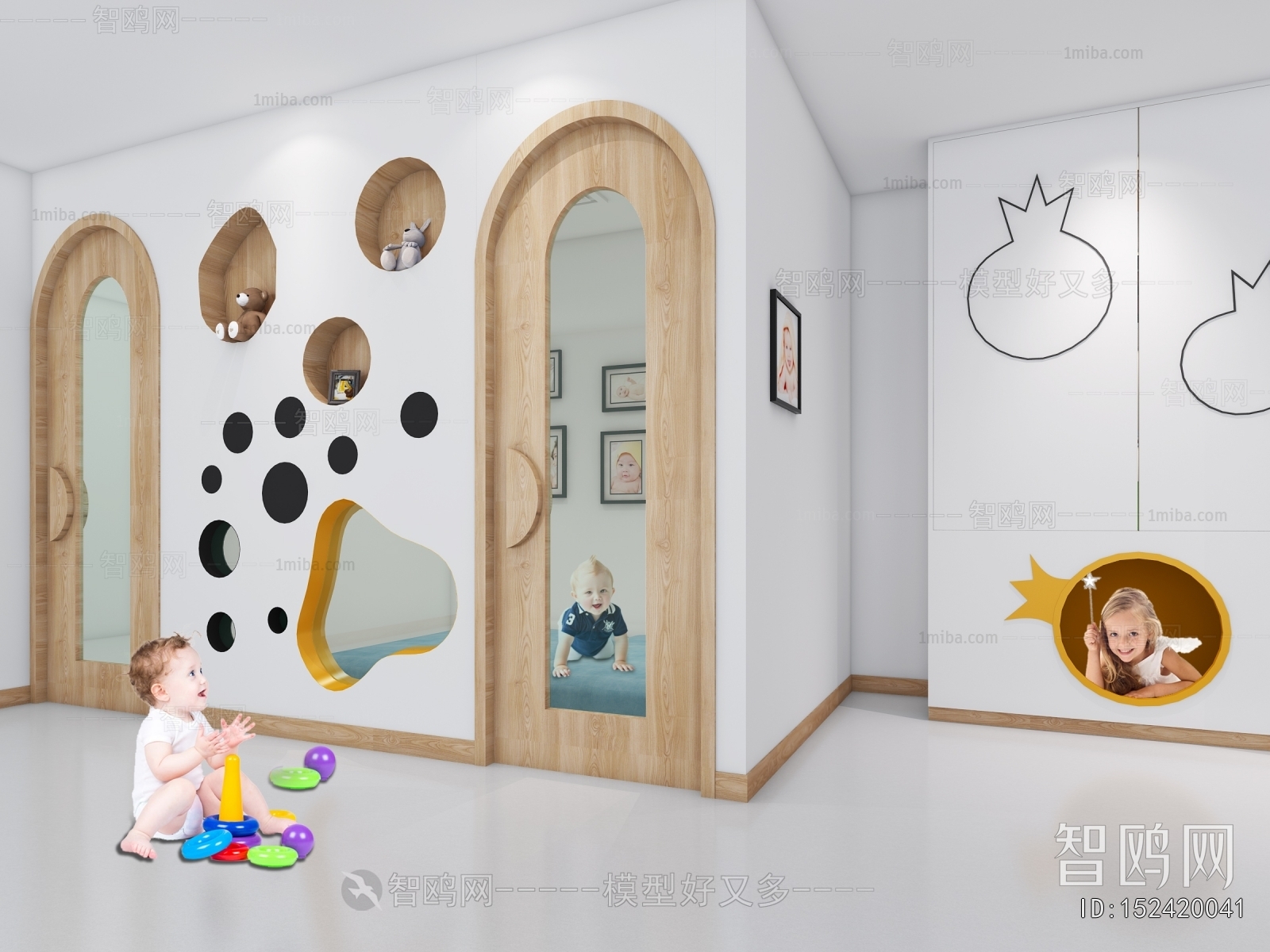 Modern Kindergarten Dormitory