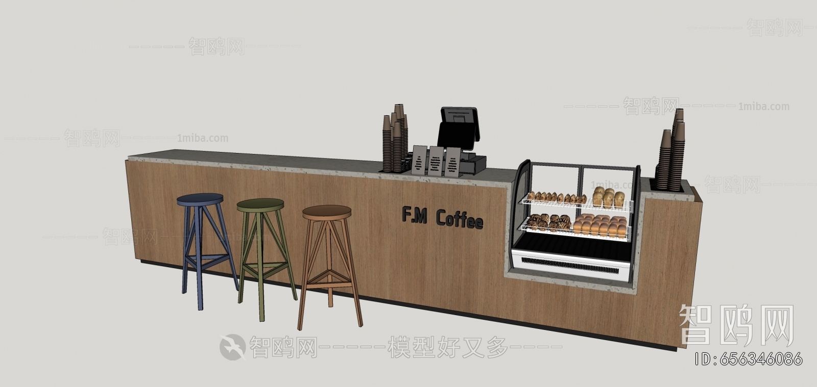 Modern Counter Bar
