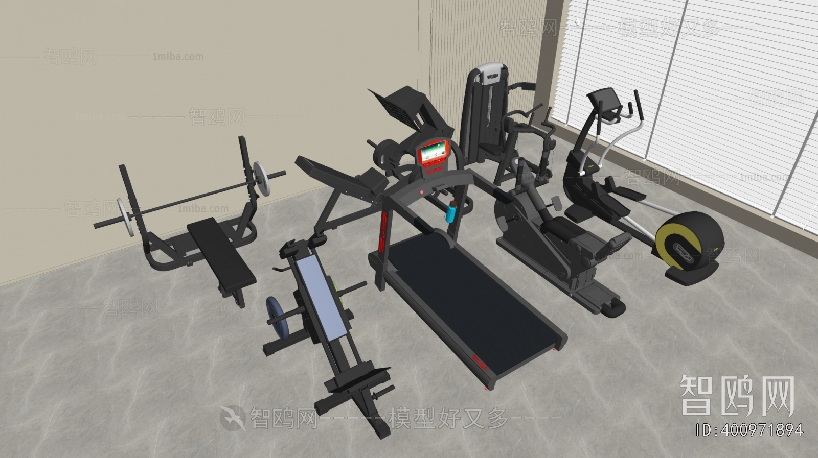 Modern Fitness Equipment