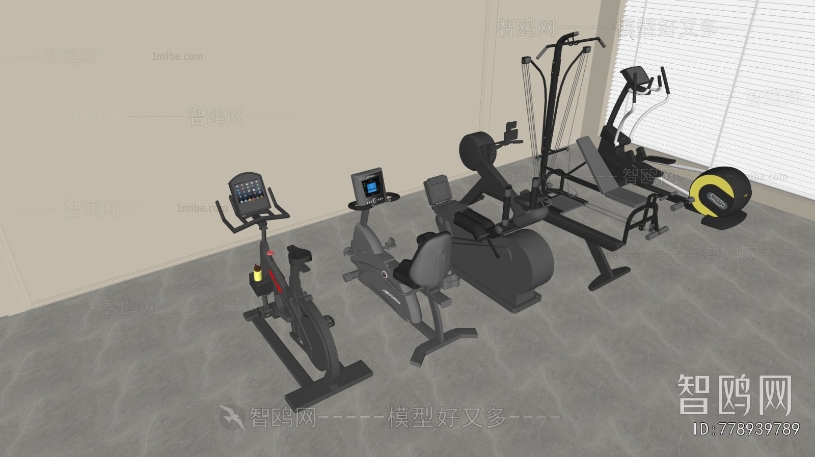 Modern Fitness Equipment