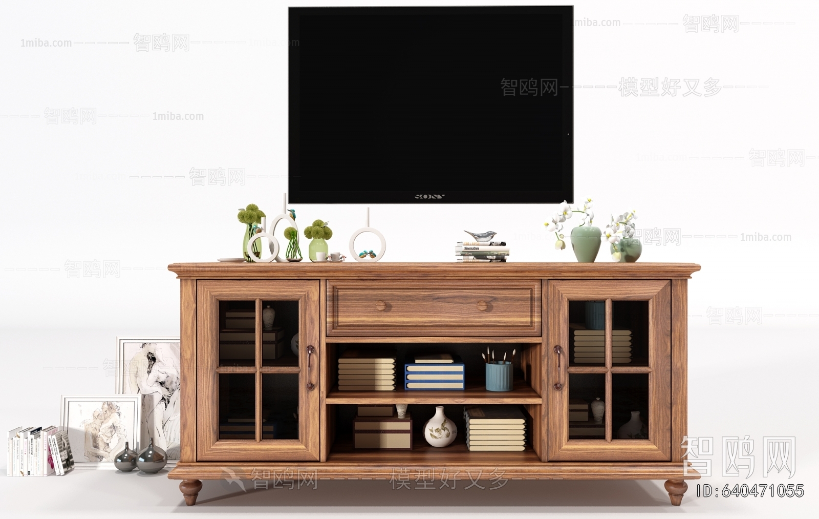 American Style TV Cabinet