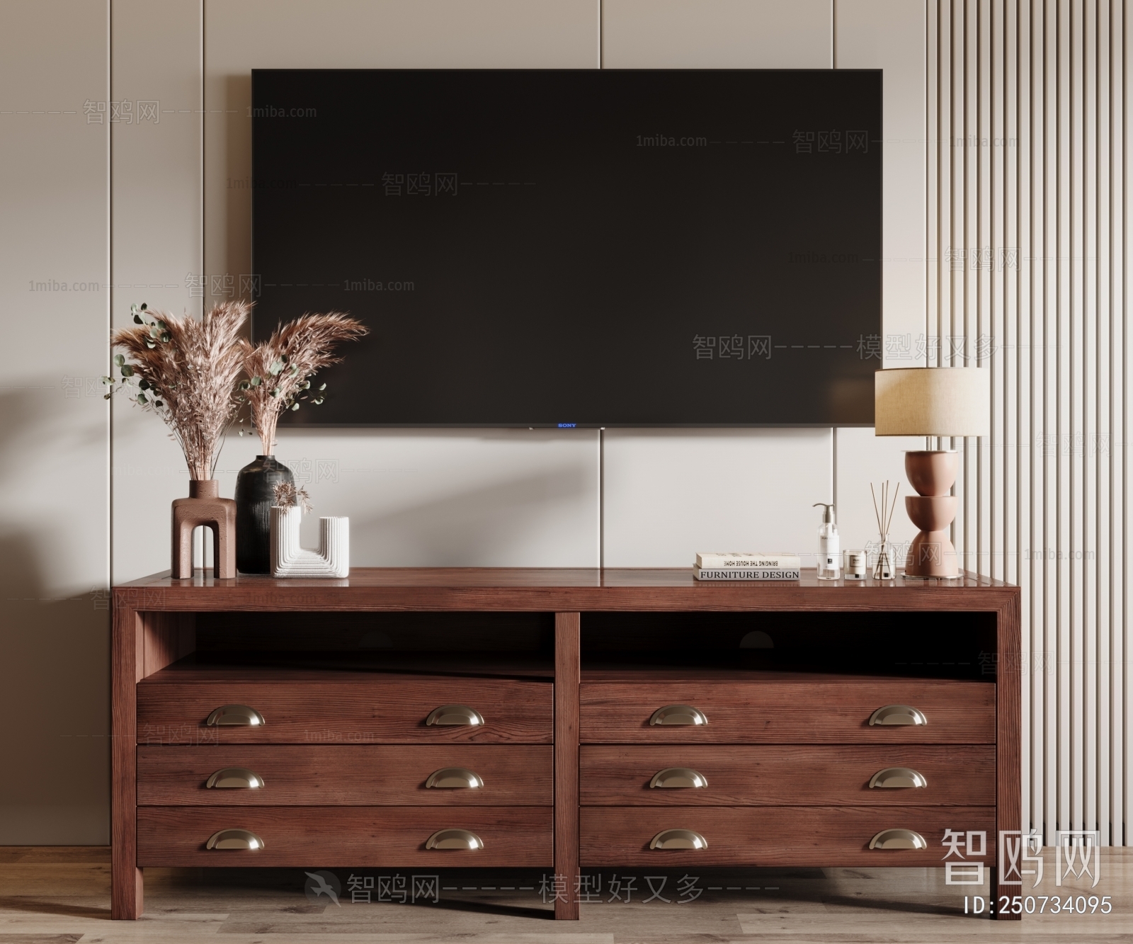 New Chinese Style TV Cabinet