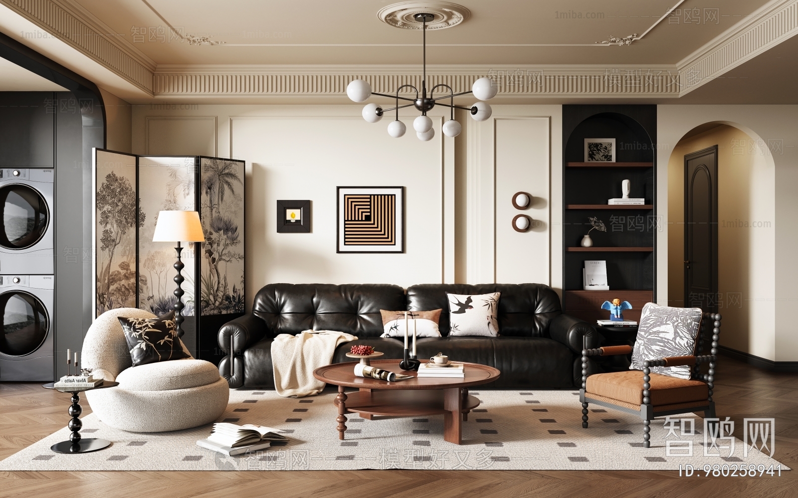 French Style A Living Room