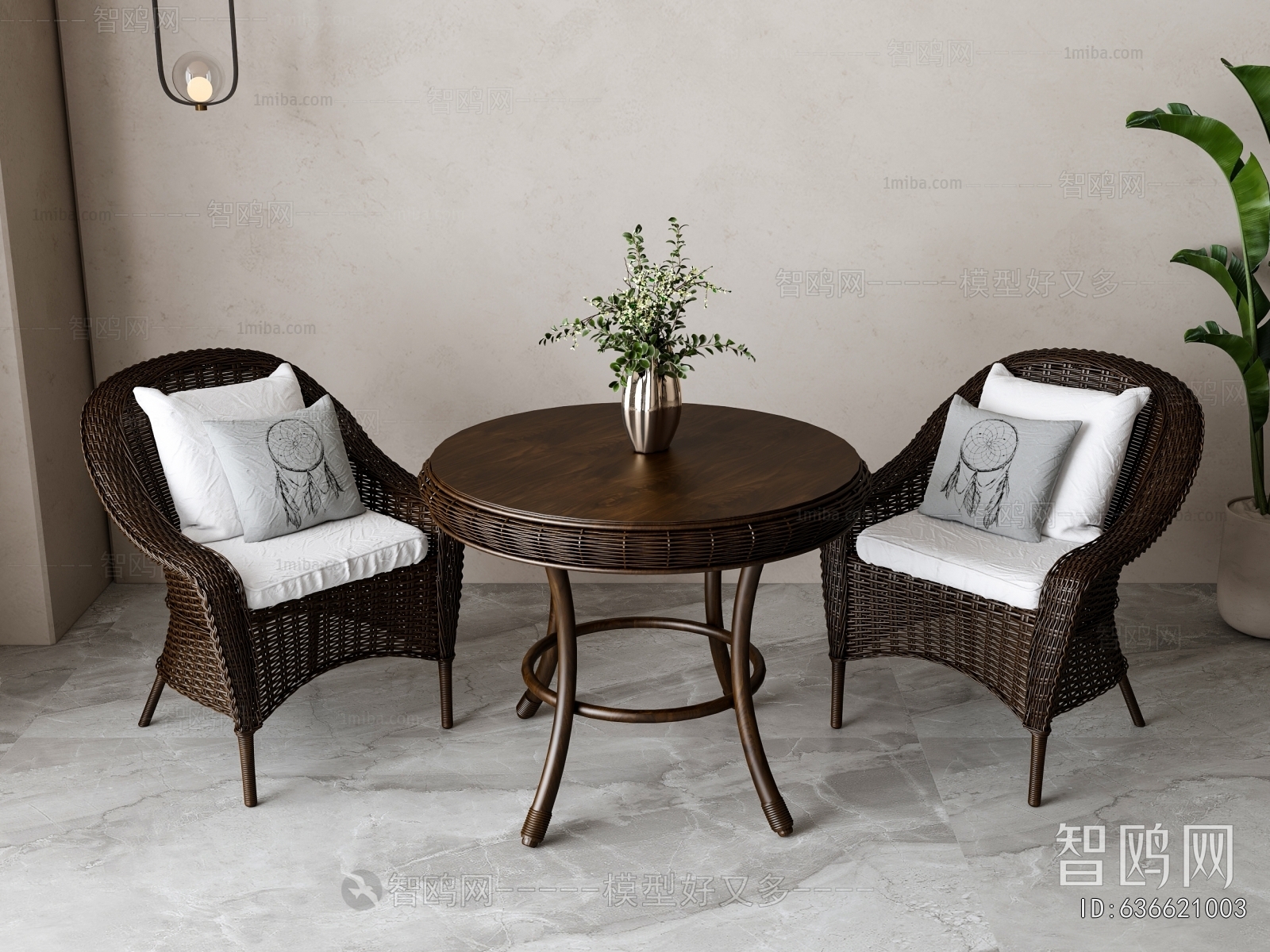 American Style Leisure Table And Chair