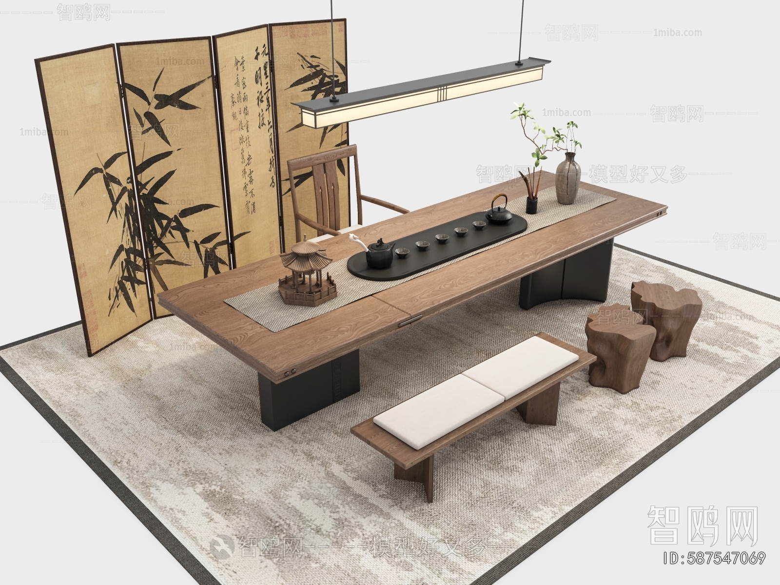 New Chinese Style Tea Tables And Chairs