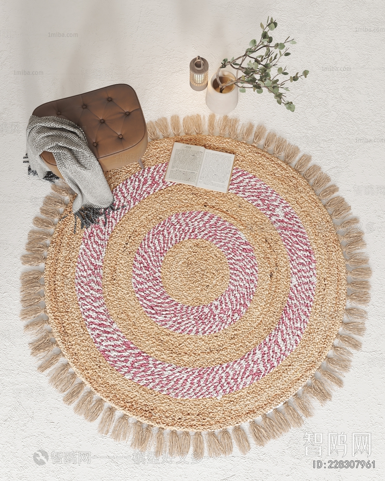 Nordic Style Circular Carpet