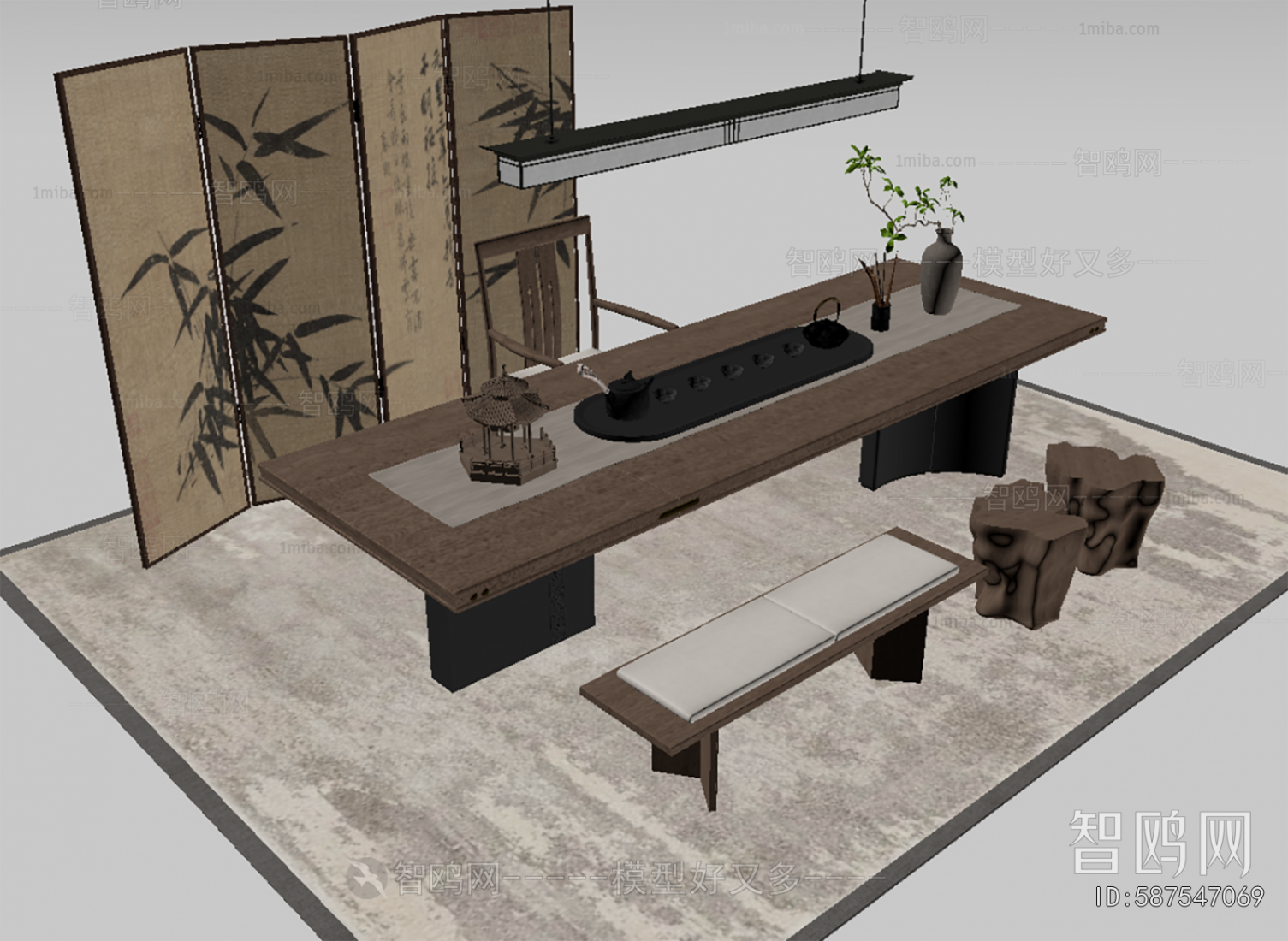 New Chinese Style Tea Tables And Chairs