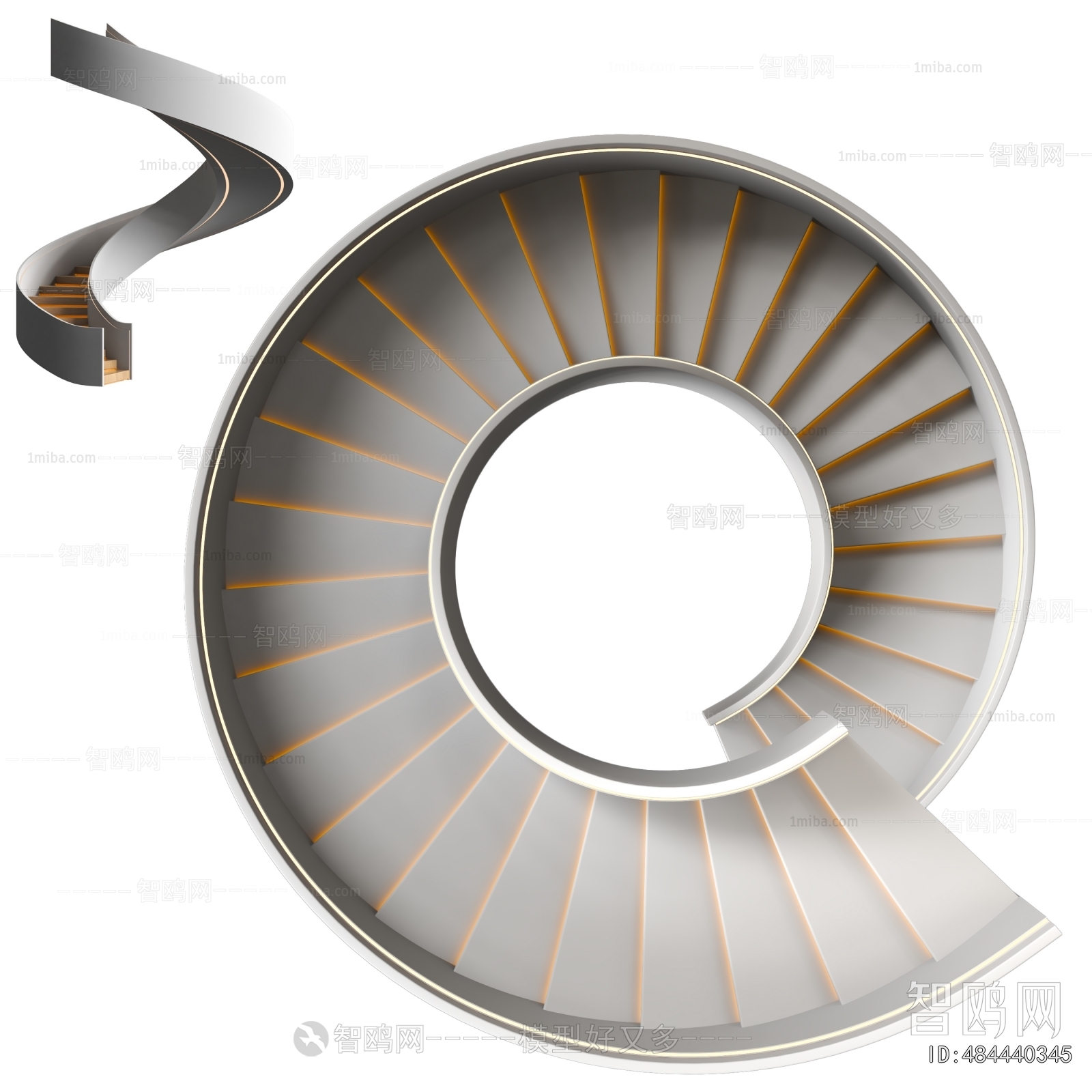 Modern Rotating Staircase