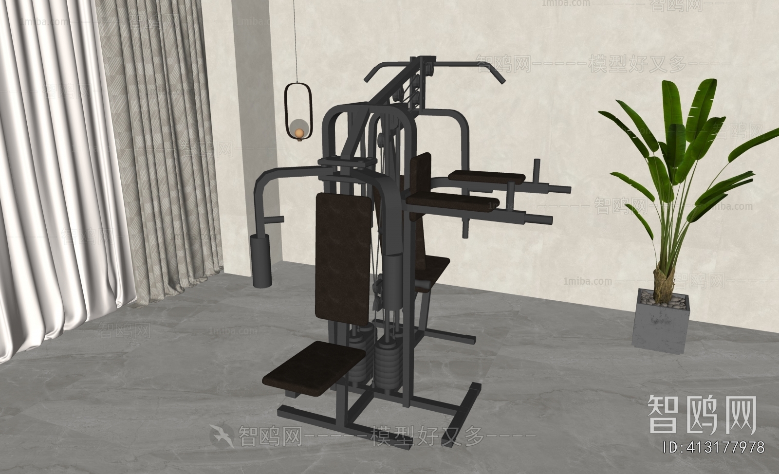 Modern Fitness Equipment