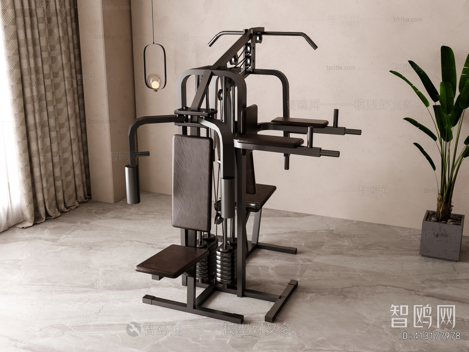 Modern Fitness Equipment