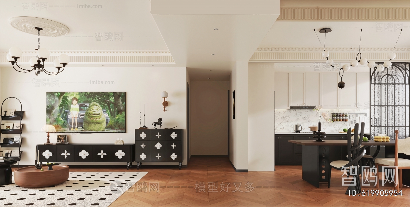 French Style A Living Room