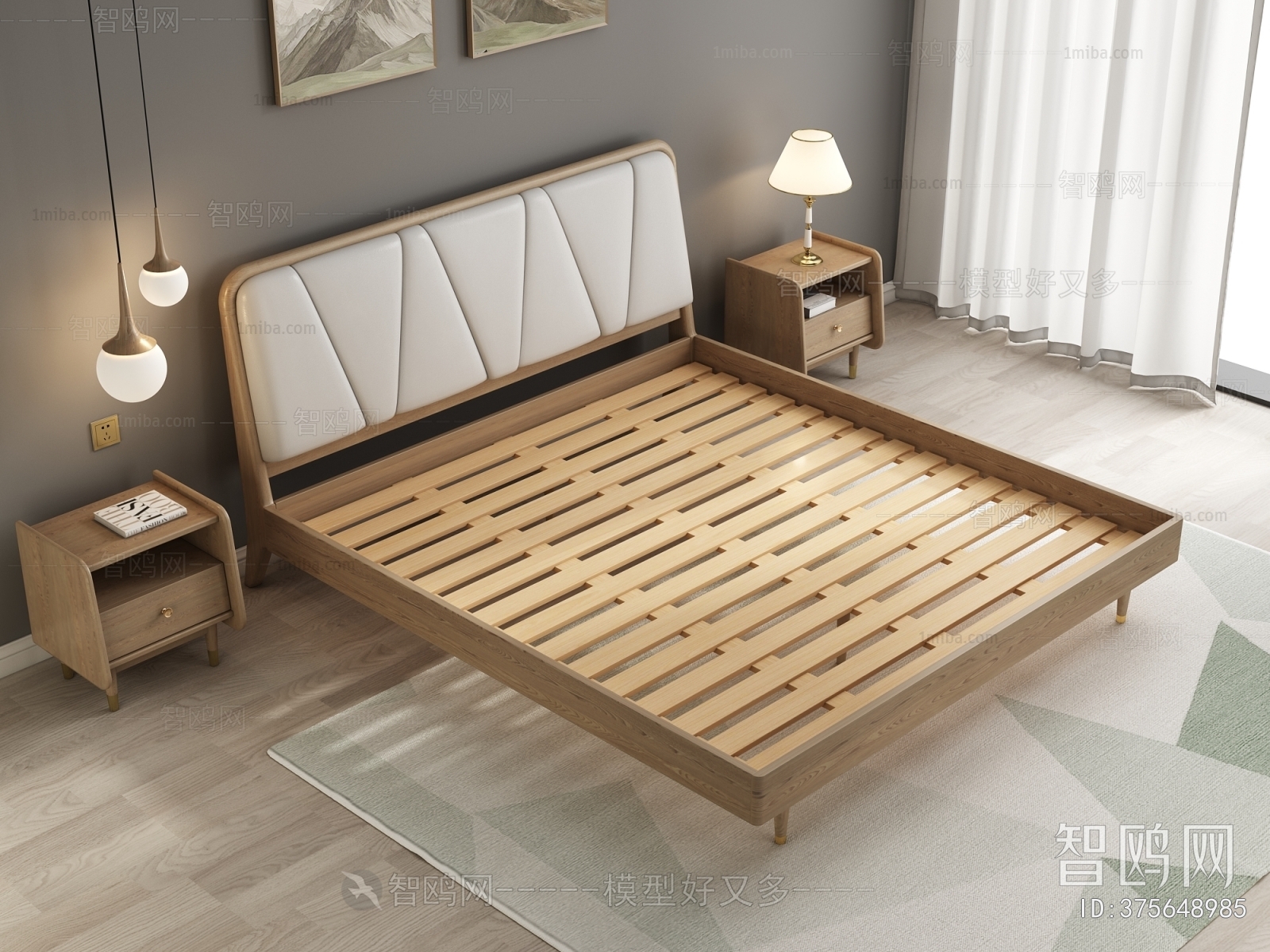 Modern Double Bed