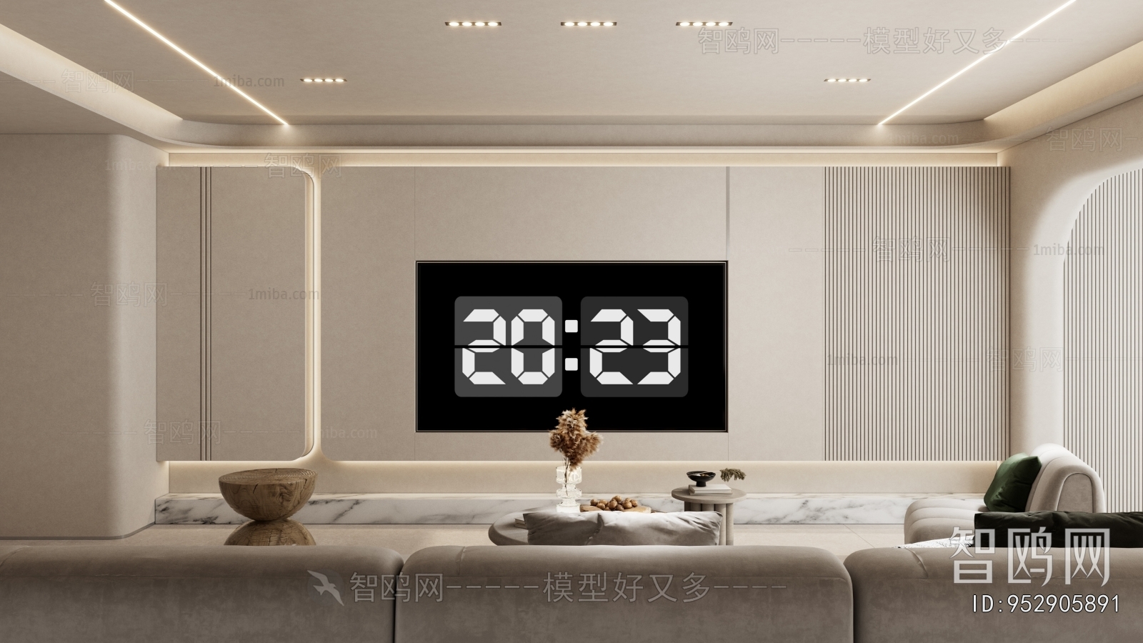 Modern TV Wall