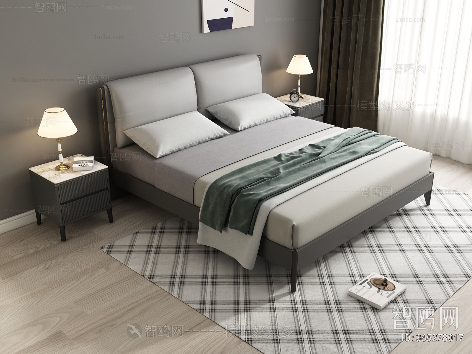 Modern Double Bed