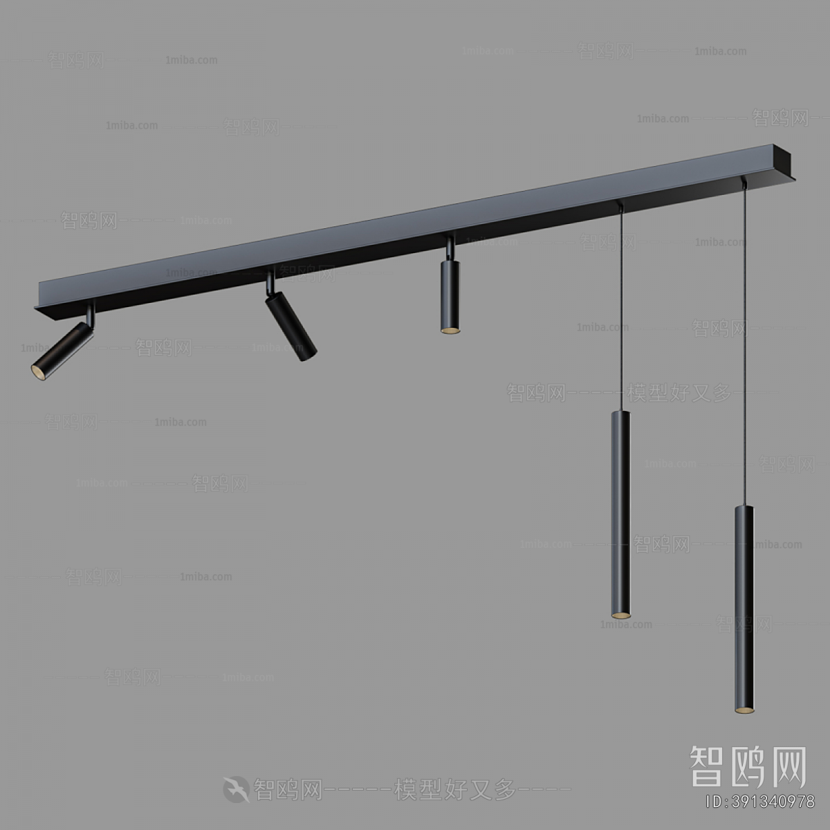 Modern Long Chandelier