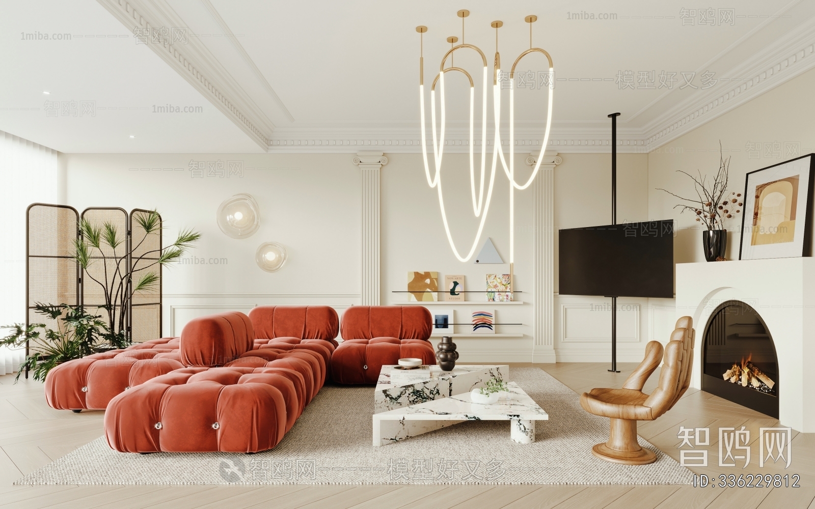 French Style A Living Room