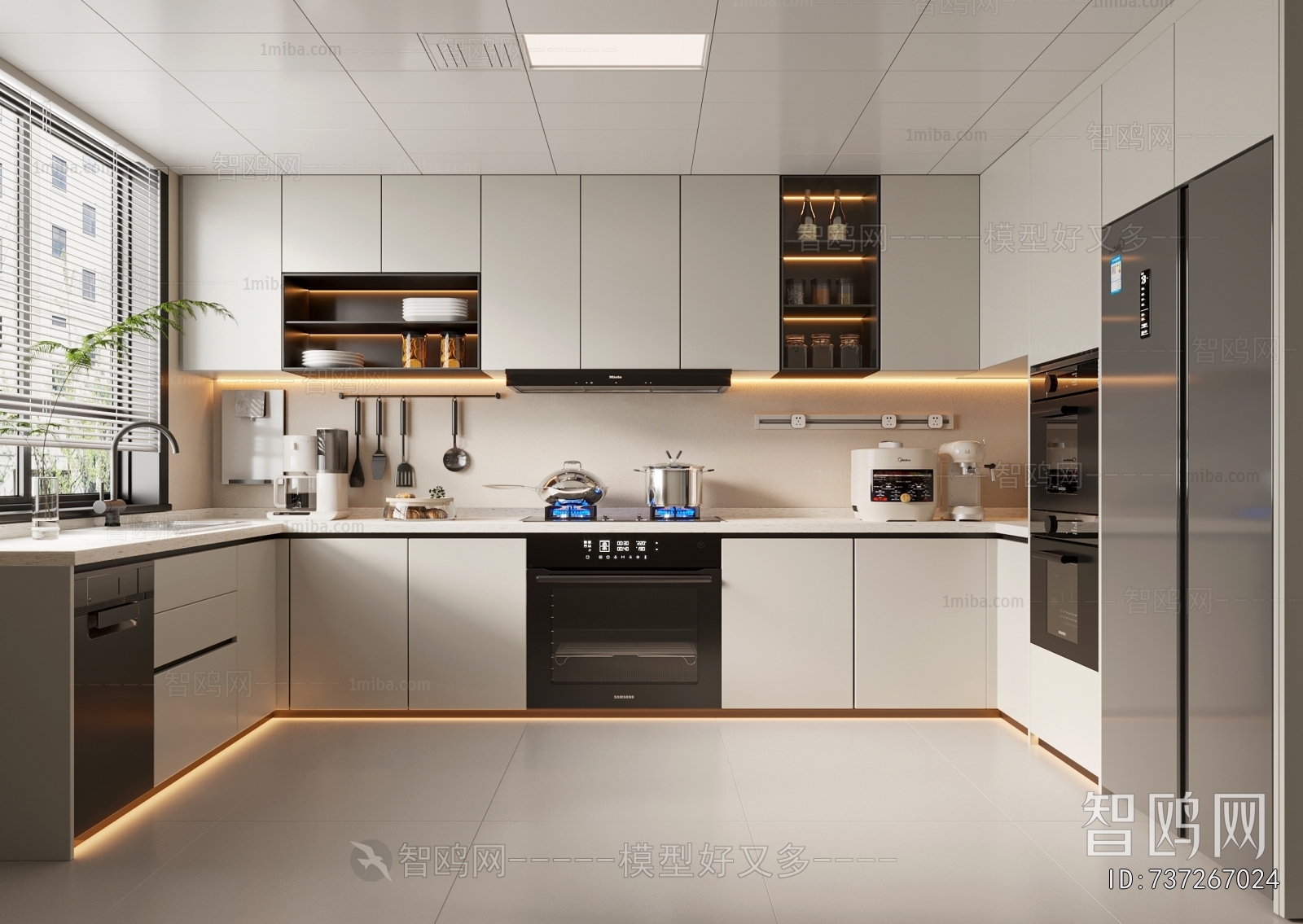 Modern The Kitchen