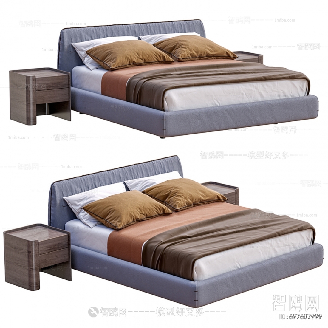 Modern Double Bed