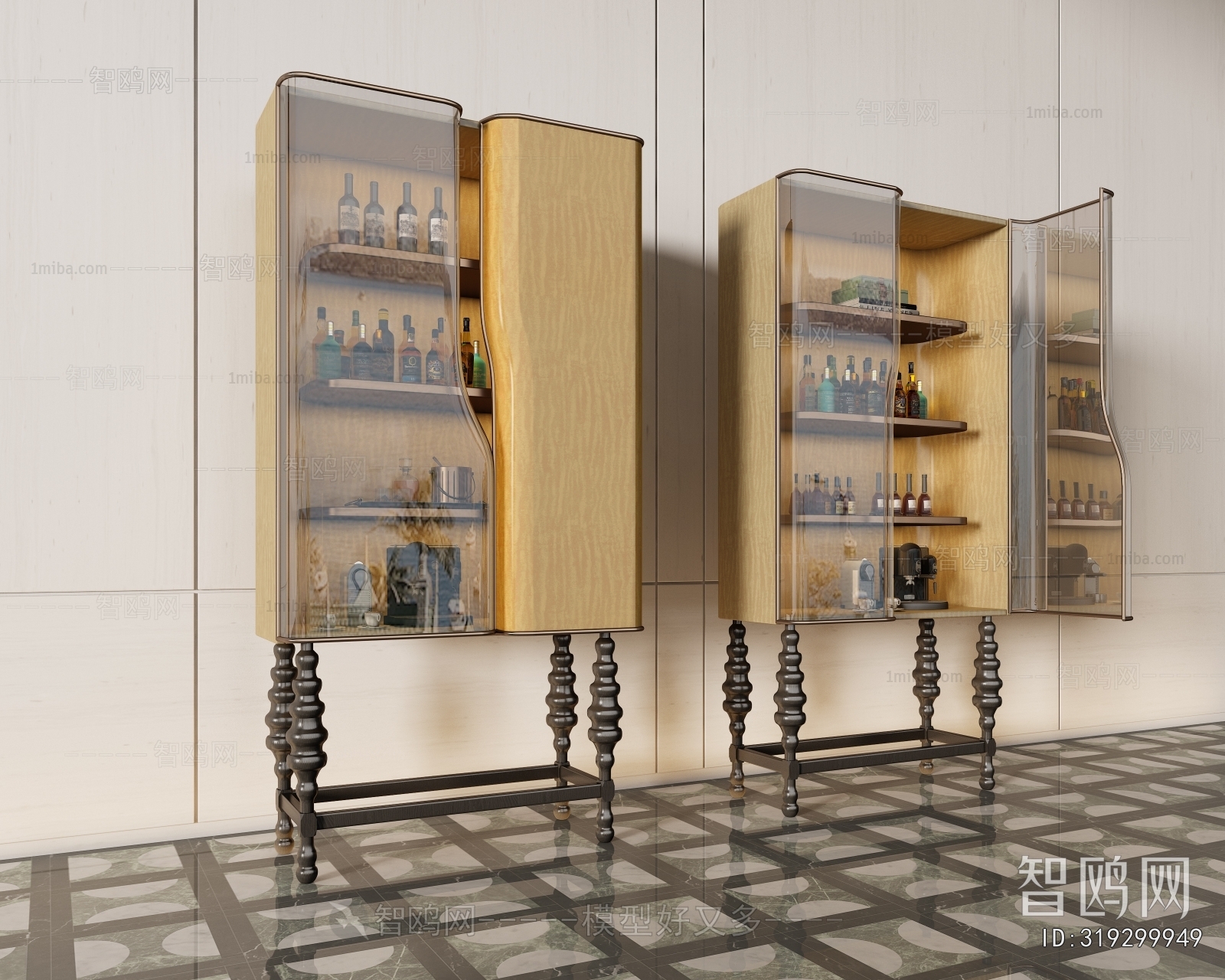 Modern Wine Cabinet