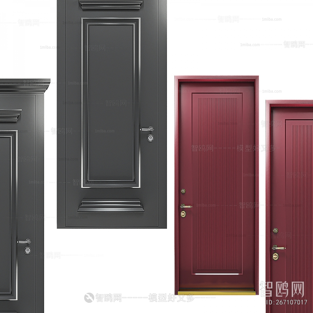 Modern Single Door