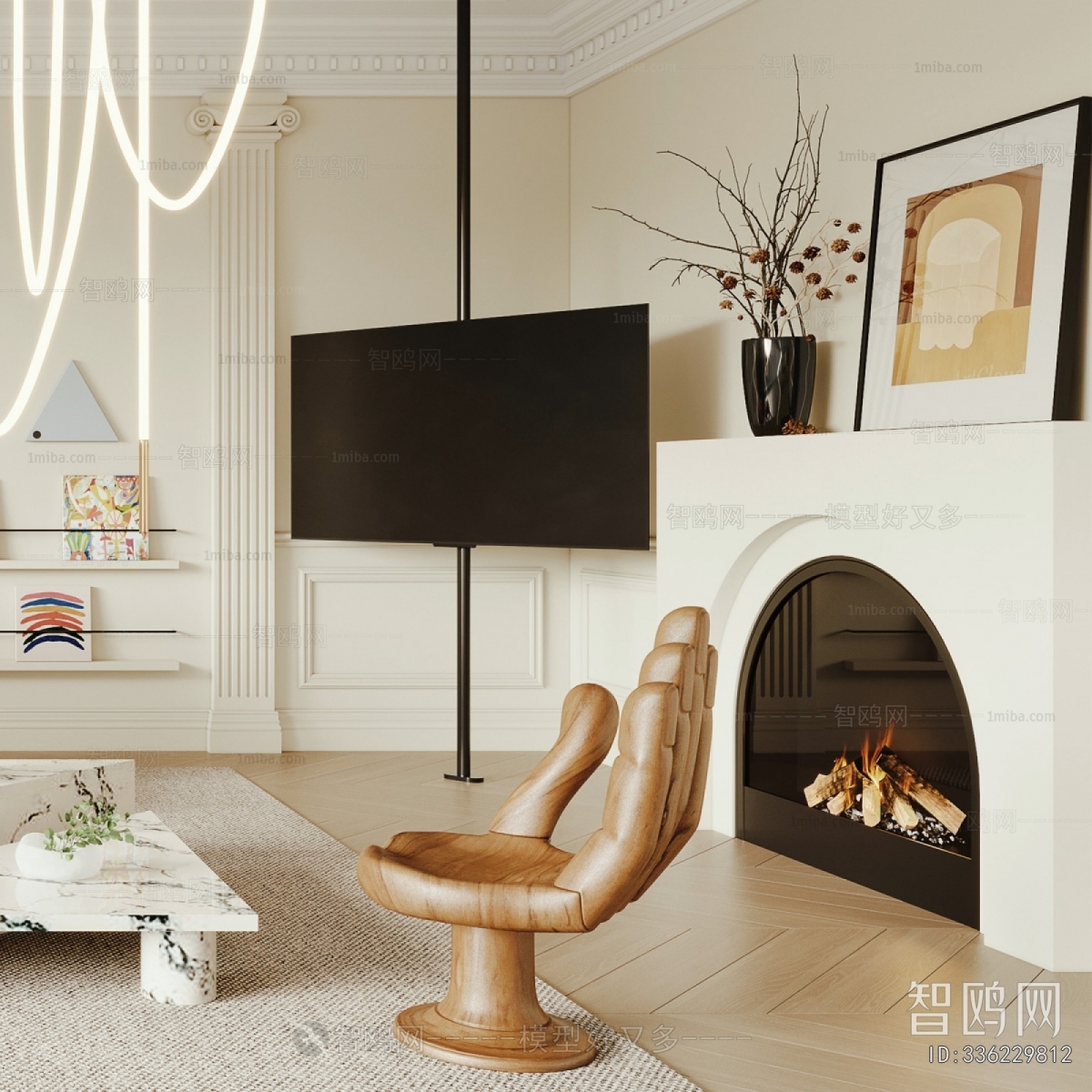 French Style A Living Room