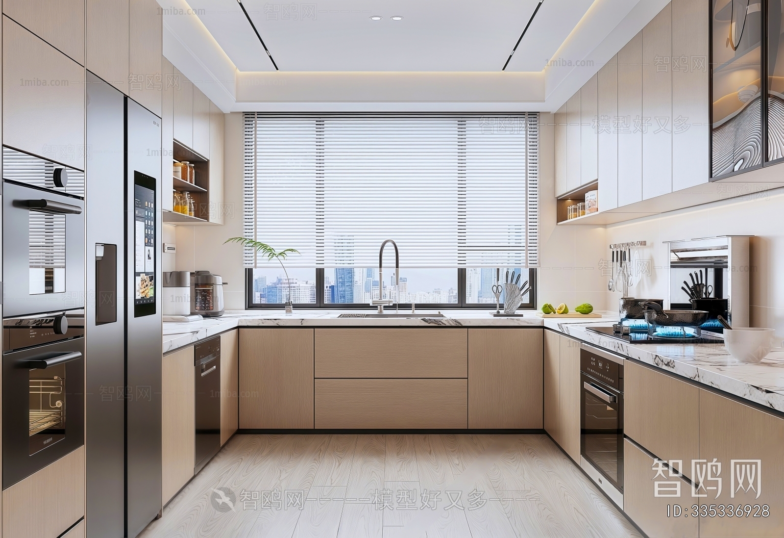 Modern The Kitchen