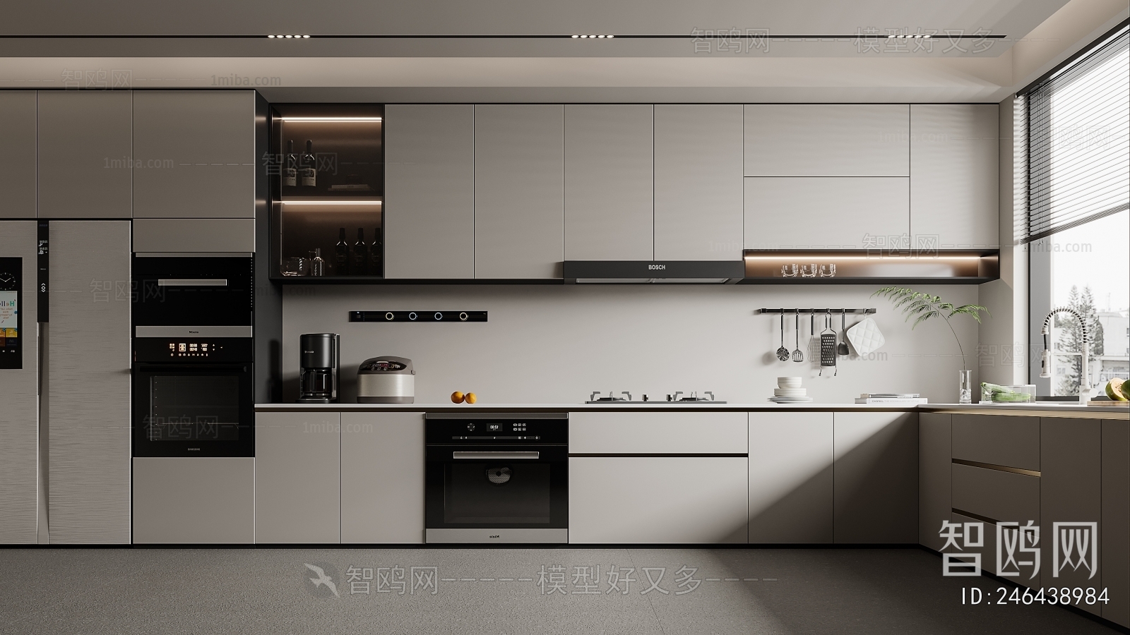 Modern The Kitchen