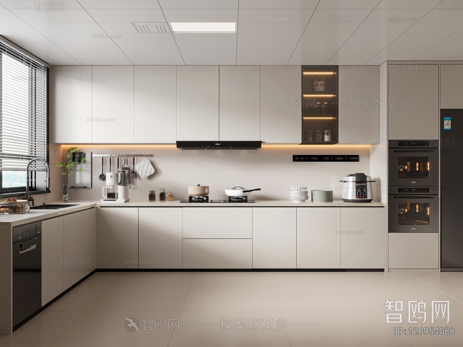 Modern The Kitchen