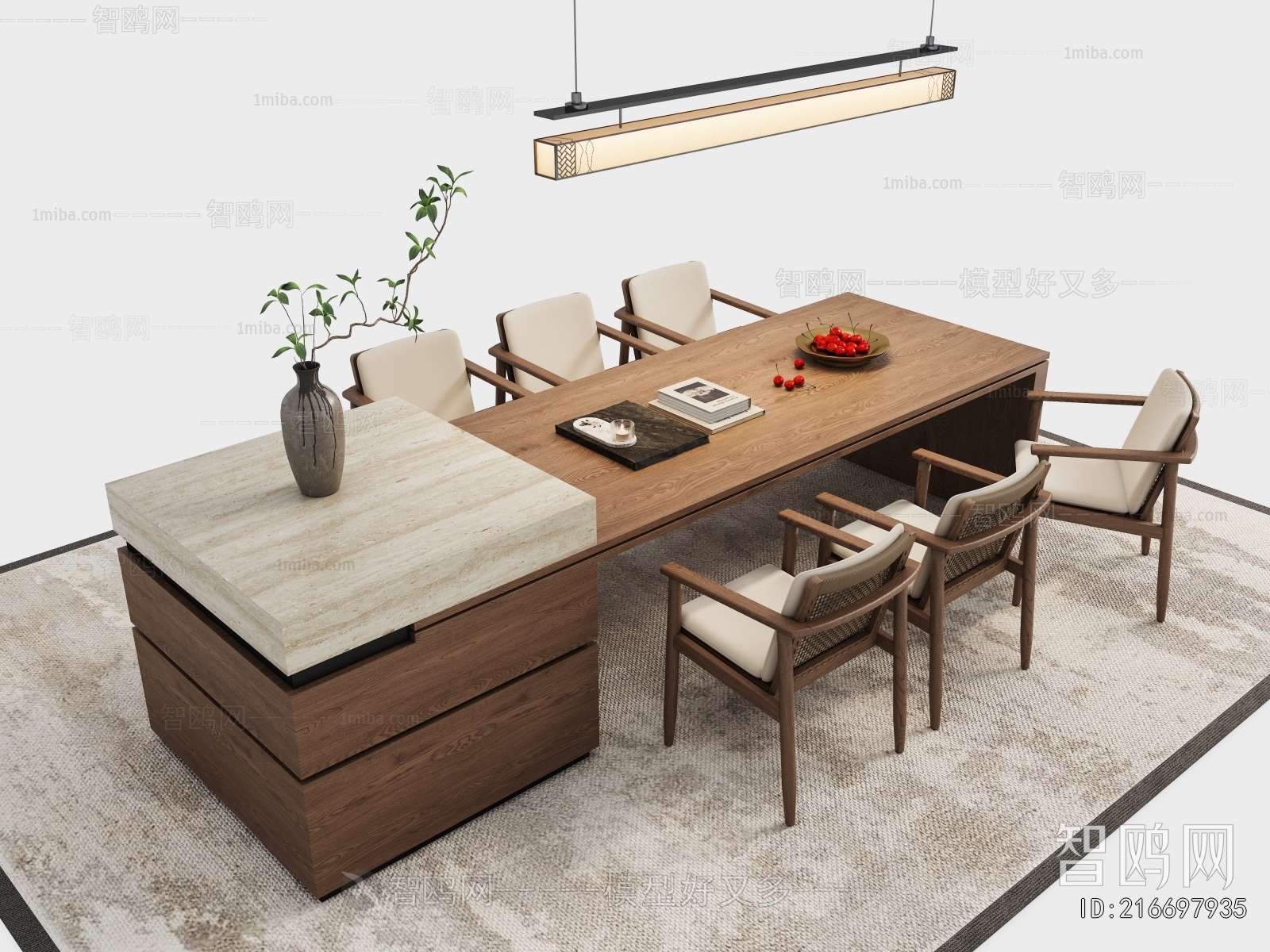 New Chinese Style Dining Table And Chairs