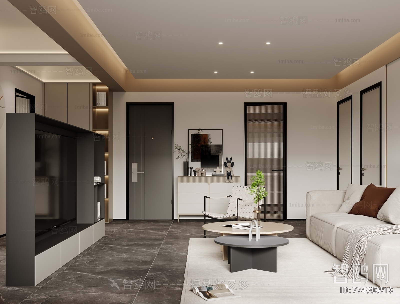 Modern A Living Room