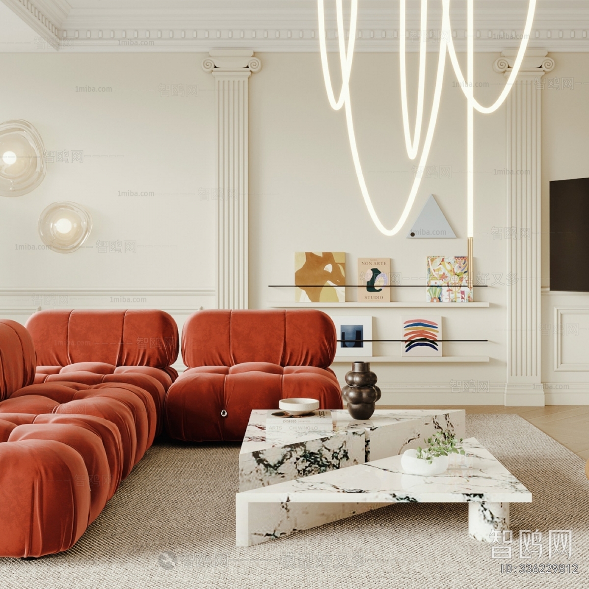 French Style A Living Room