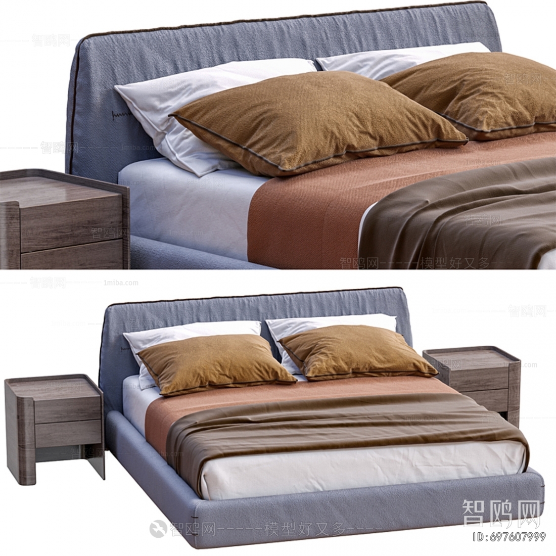 Modern Double Bed