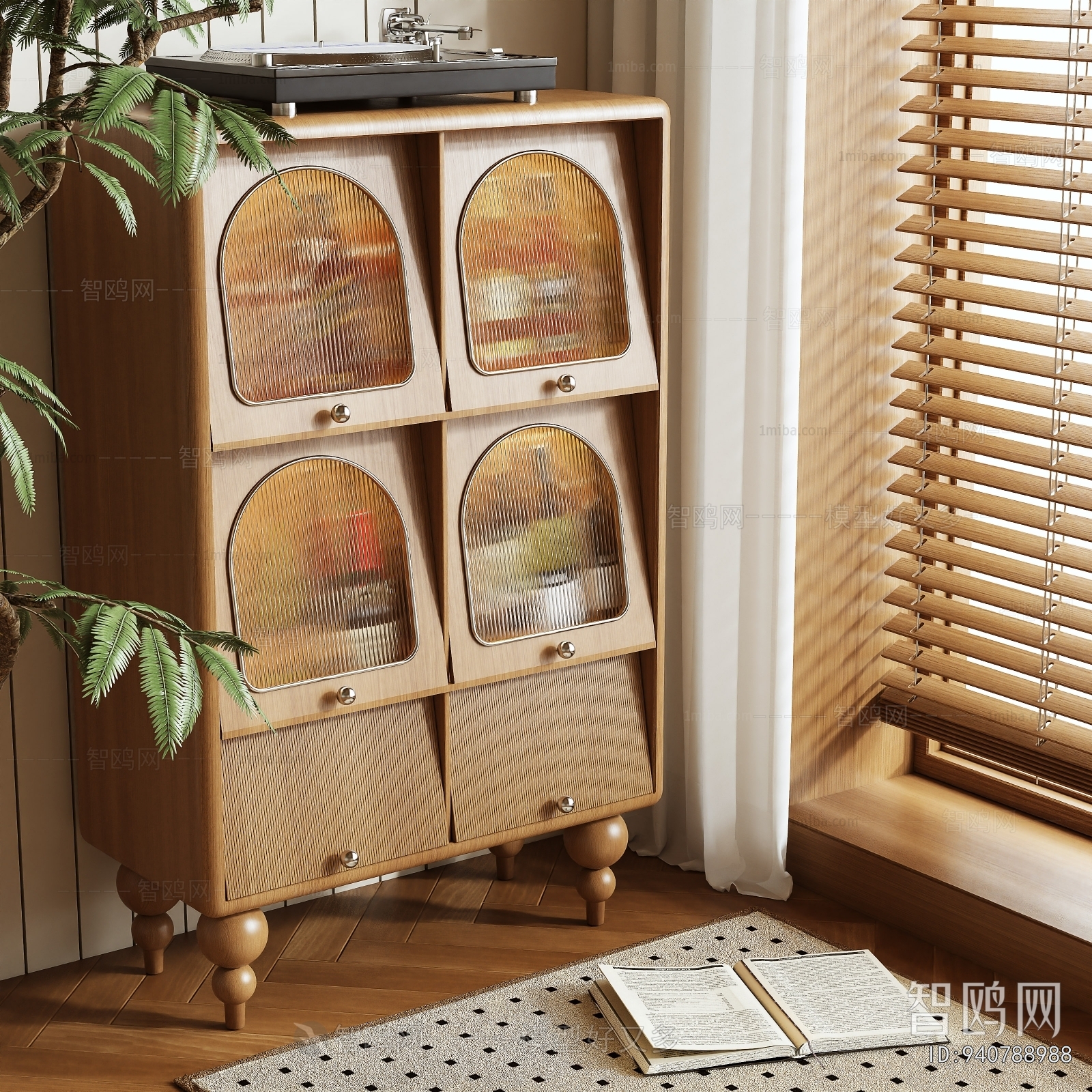 French Style Decorative Cabinet