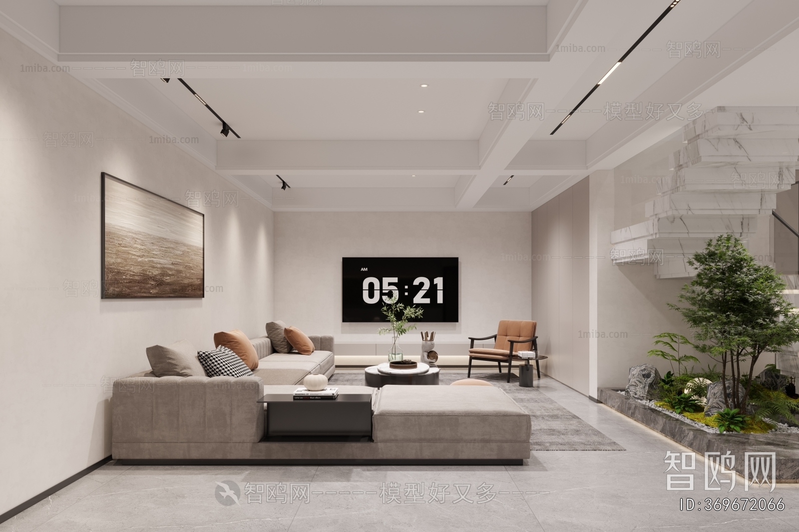 Modern A Living Room