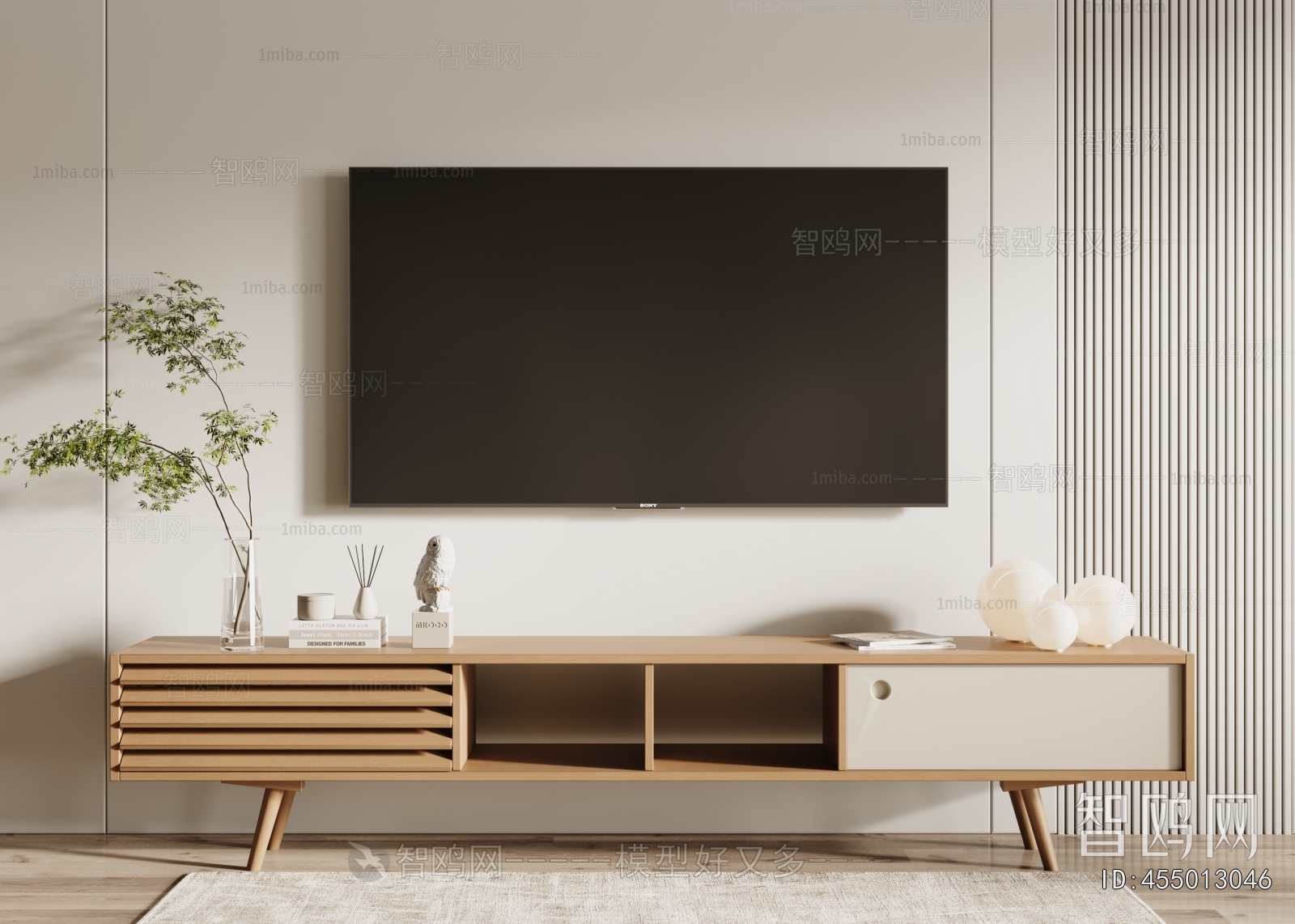 Nordic Style TV Cabinet