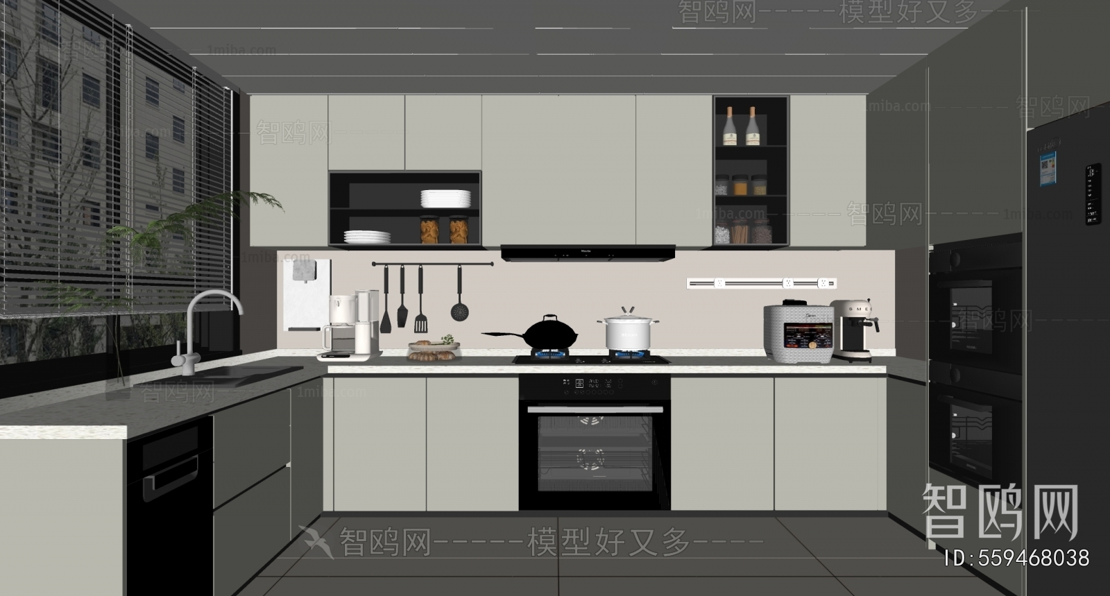 Modern The Kitchen