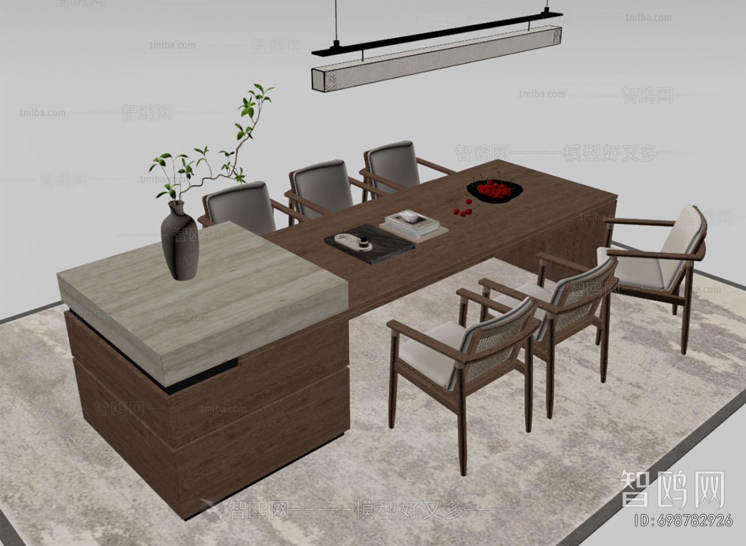 New Chinese Style Dining Table And Chairs