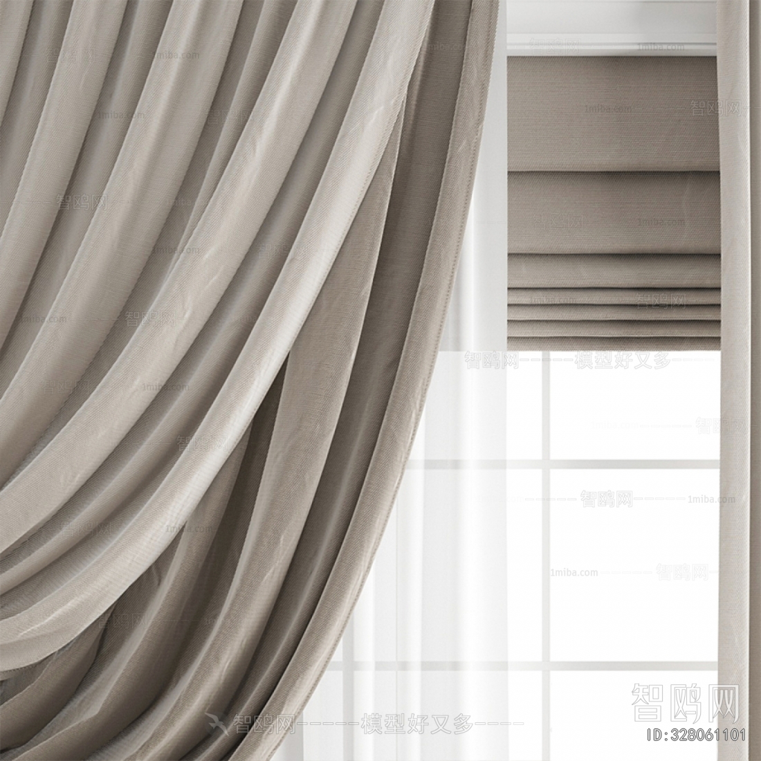 Modern The Curtain