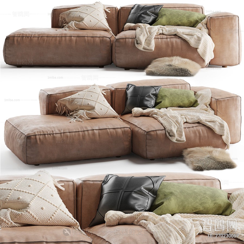 Modern Multi Person Sofa