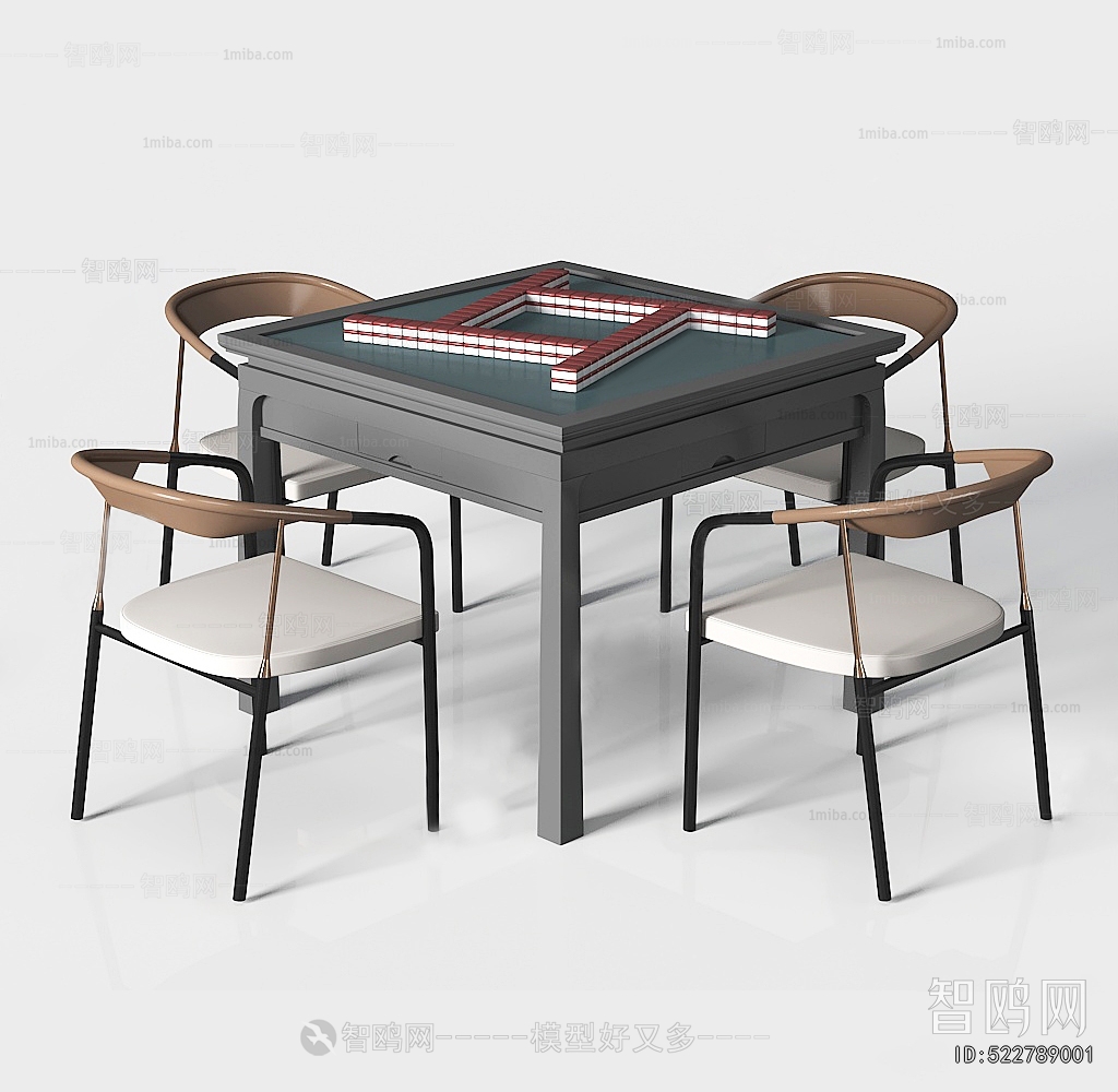 Modern Mahjong Tables And Chairs
