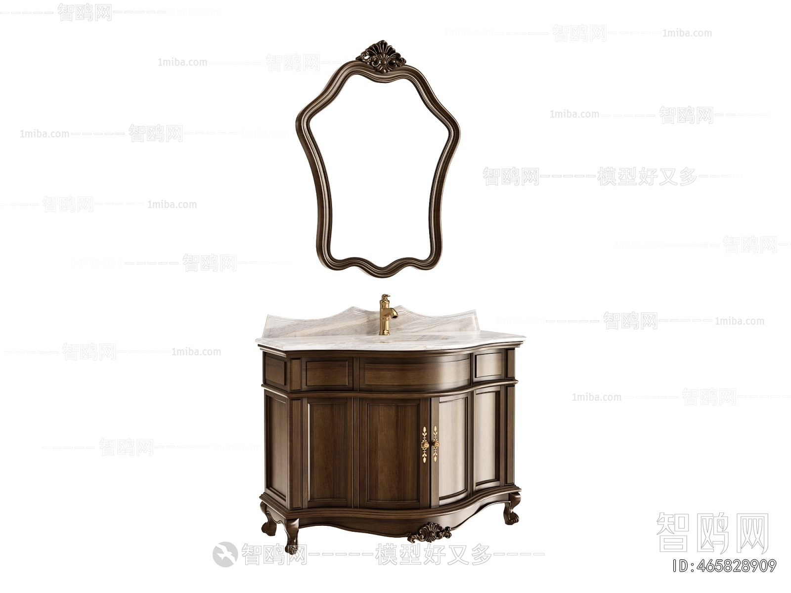 European Style Bathroom Cabinet