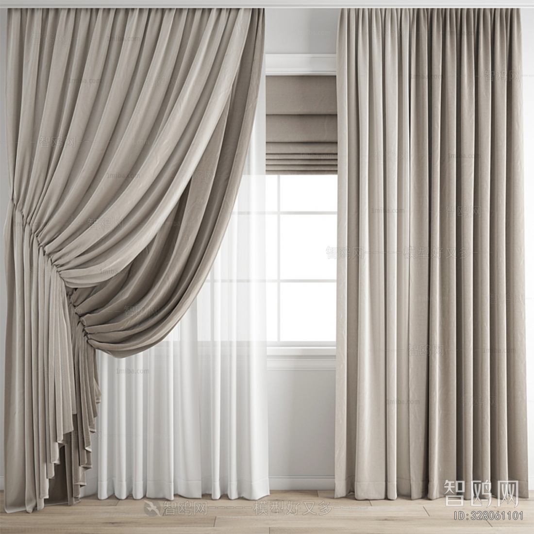 Modern The Curtain