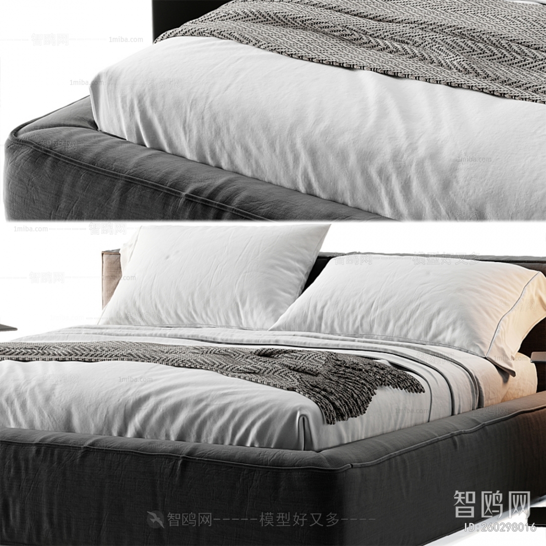 Modern Double Bed