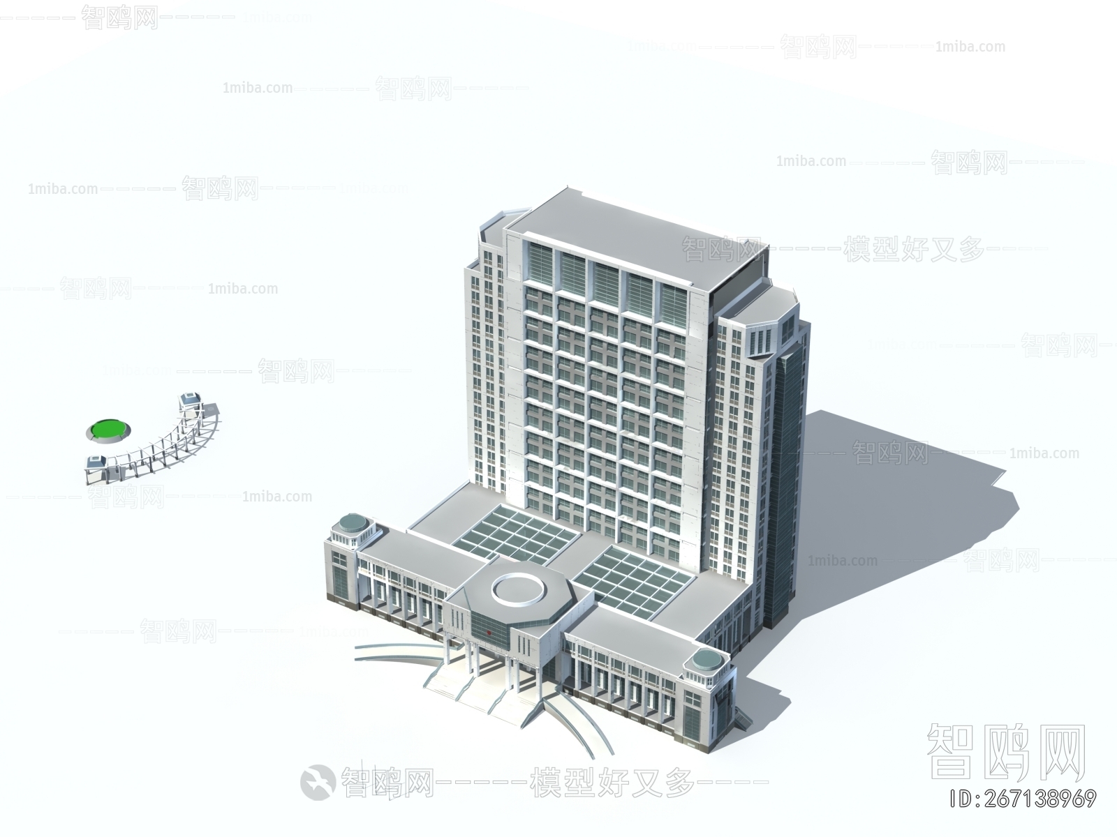 Modern Appearance Of Commercial Building