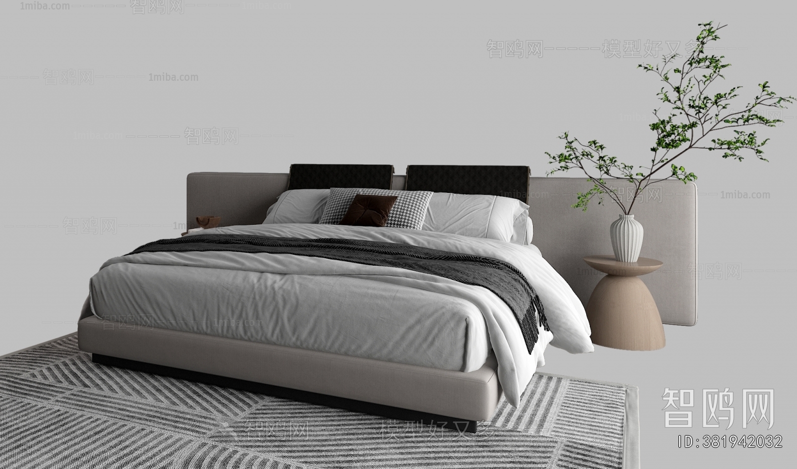 Modern Double Bed